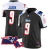 Patriots 1996 Throwback State Patch Vapor Jersey – All Stitched – Black Alternate – Matthew Judon Jersey