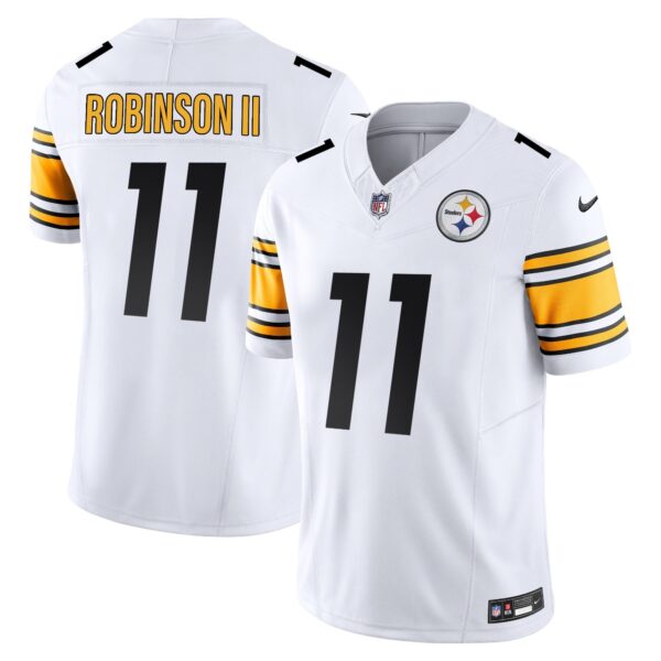 Steelers Vapor Limited Jersey – All Stitched – White – Allen Robinson II Jersey