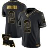 Saints 1987 Legacy Gold Vapor Jersey – All Stitched – Black Gold – Jameis Winston Jersey