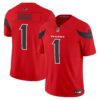Houston Texans 2024 Vapor Limited Jersey V3 – All Stitched – Red – Stefon Diggs Jersey