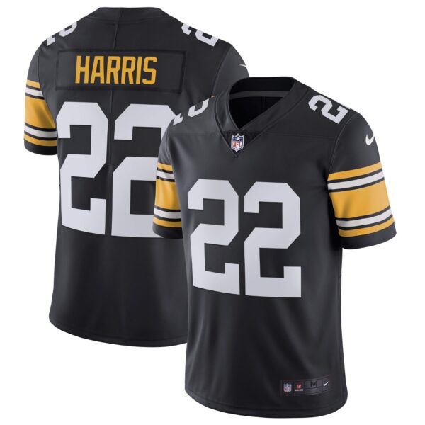 Steelers Alternate Vapor Untouchable Limited – Black – All Stitched – Alternate Vapor – Najee Harris Jersey