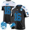 Detroit Lions 2024 Michigan & 90th Year Patch Vapor Jersey – All Stitched – Alternate – Jared Goff Jersey