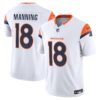 Denver Broncos 2024 Vapor Limited Jersey – All Stitched – White – Peyton Manning Jersey