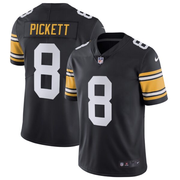 Steelers Alternate Vapor Untouchable Limited – Black – All Stitched – Alternate Vapor – Kenny Pickett Jersey