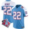 Titans 1997 Throwback Limited Vapor Jersey V2 – All Stitched – Alternate – Derrick Henry Jersey