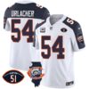 Bears Throwback Illinois Patch Vapor Jersey – All Stitched – Inverted – Brian Urlacher Jersey