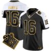 Titans 1997 Throwback Gold Vapor Jersey – All Stitched – Alternate – Treylon Burks Jersey