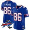 Bills New York Patch Vapor Limited Jersey – All Stitched – Royal – Dalton Kincaid Jersey
