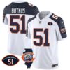 Bears Throwback Illinois Patch Vapor Jersey – All Stitched – Inverted – Dick Butkus Jersey