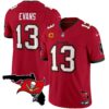 Buccaneers Florida Patch Vapor Limited Jersey – All Stitched – Red – Mike Evans Jersey