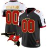 Buccaneers Florida Patch Gold Trim Vapor Custom Jersey – All Stitched – Black Alternate Jersey