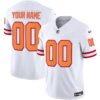Buccaneers Throwback Limited Custom Jersey – All Stitched – White Jersey