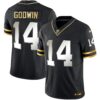 Buccaneers Throwback & Gold Limited Jersey – All Stitched – Black Limited – Chris Godwin Jersey