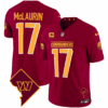 Washington Commanders Washington DC Map Patch Jersey – All Stitched – Burgundy – Terry McLaurin Jersey