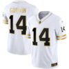 Buccaneers Throwback & Gold Limited Jersey – All Stitched – White Gold – Chris Godwin Jersey