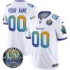 Buccaneers Tampa City Super Bowl LIV Patch Vapor Limited Custom Jersey – All Stitched – White Jersey