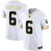 Buccaneers Throwback & Gold Limited Jersey – All Stitched – White Gold – Baker Mayfield Jersey