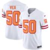 Buccaneers Throwback & Gold Limited Jersey – All Stitched – White – Vita Vea Jersey