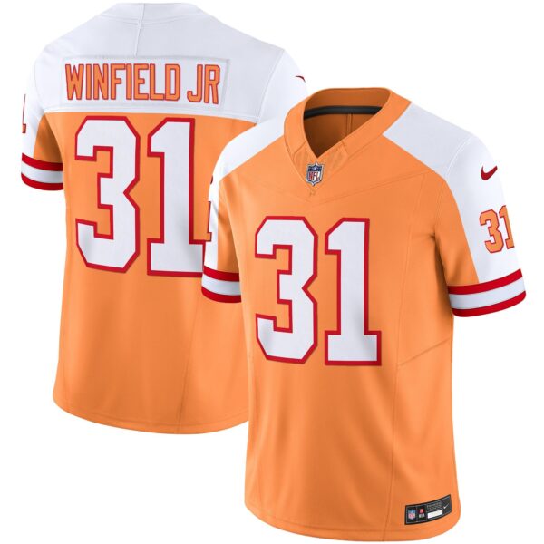 Buccaneers Throwback & Gold Limited Jersey – All Stitched – Alternate – Antoine Winfield Jr. Jersey
