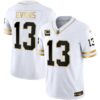 Buccaneers Throwback & Gold Limited Jersey – All Stitched – White Gold – Mike Evans Jersey