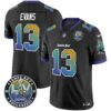 Buccaneers Tampa City Super Bowl LIV Patch Vapor Limited Jersey – All Stitched – Black – Mike Evans Jersey