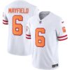 Buccaneers Throwback & Gold Limited Jersey – All Stitched – White – Baker Mayfield Jersey