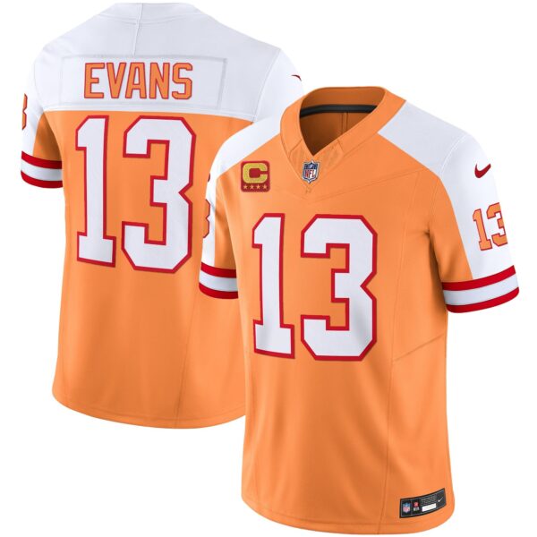 Buccaneers Throwback & Gold Limited Jersey – All Stitched – Alternate – Mike Evans Jersey