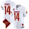 Washington Commanders Washington DC Map Patch Jersey – All Stitched – White – Sam Howell Jersey