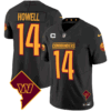 Washington Commanders Washington DC Map Patch Jersey – All Stitched – Black – Sam Howell Jersey