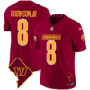 Washington Commanders Washington DC Map Patch Jersey – All Stitched – Burgundy – Robinson Jr. Jersey