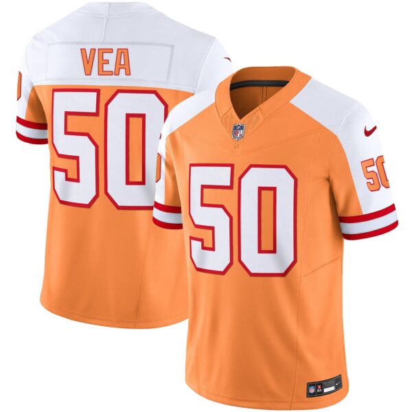 Buccaneers Throwback & Gold Limited Jersey – All Stitched – Alternate – Vita Vea Jersey