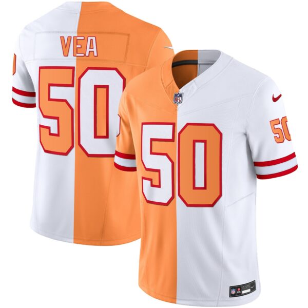 Buccaneers Throwback & Gold Limited Jersey – All Stitched – Split – Vita Vea Jersey
