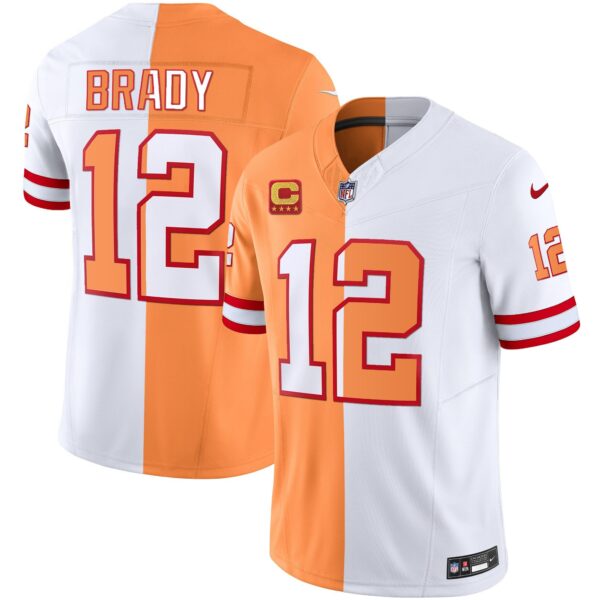 Buccaneers Throwback & Gold Limited Jersey – All Stitched – Split – Tom Brady Jersey