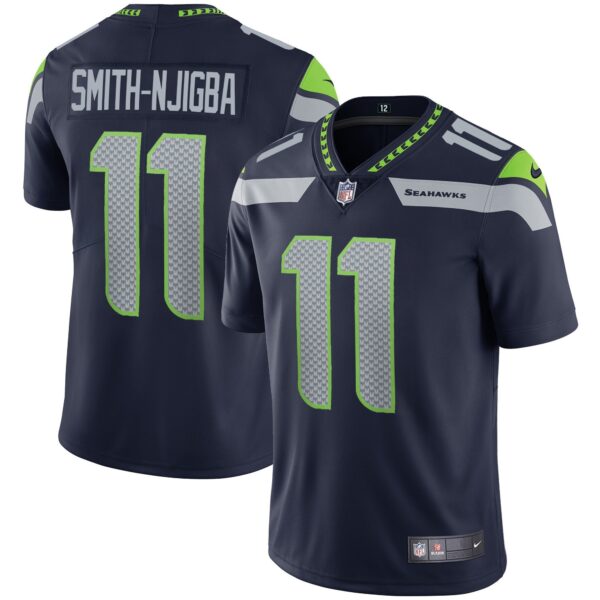 Seahawks Vapor Jersey – All Stitched – Royal – Smith-Njigba Jersey