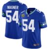 Seahawks Throwback & Gold Jersey – All Stitched – Royal – Bobby Wagner Jersey