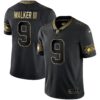 Seahawks Throwback & Gold Jersey – All Stitched – Black Gold – Walker III Jersey