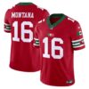 49ers Mexico Vapor Jersey V2 – All Stitched – Red – Joe Montana Jersey