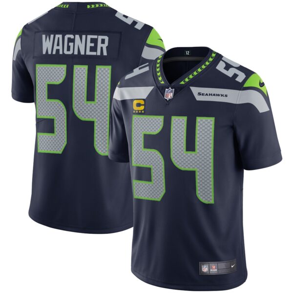 Seahawks Vapor Jersey – All Stitched – Royal – Bobby Wagner Jersey