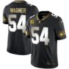 Seahawks Throwback & Gold Jersey – All Stitched – Black Limited – Bobby Wagner Jersey