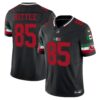 49ers Mexico Vapor Jersey V2 – All Stitched – Black – George Kittle Jersey
