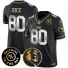 49ers Faithful & John Madden Patch Vapor Jersey – All Stitched – Black Limited – Jerry Rice Jersey