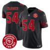 49ers Throwback Faithful To The Bay Patch Vapor Limited Jersey – All Stitched – Black – Fred Warner Jersey