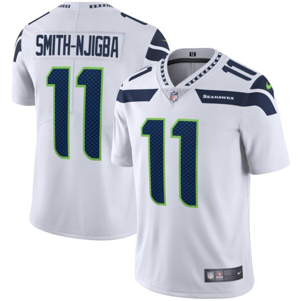 Seahawks Vapor Jersey – All Stitched – White – Smith-Njigba Jersey
