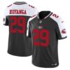 49ers Mexico Vapor Jersey V2 – All Stitched – Black Alternate – Talanoa Hufanga Jersey