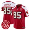 49ers Throwback Faithful To The Bay Patch Vapor Limited Jersey – All Stitched – Alternate – George Kittle Jersey