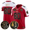 49ers Faithful & John Madden Patch Vapor Jersey – All Stitched – Alternate – Jerry Rice Jersey