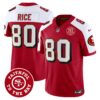 49ers Throwback Faithful To The Bay Patch Vapor Limited Jersey – All Stitched – Alternate – Jerry Rice Jersey