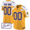 Vikings Vapor Limited 2024 Custom Jersey TLA – All Stitched – Men – Gold Alternate Jersey