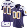 Vikings Vapor Limited 2024 Custom Jersey TLA – All Stitched – Men – Purple Alternate Jersey
