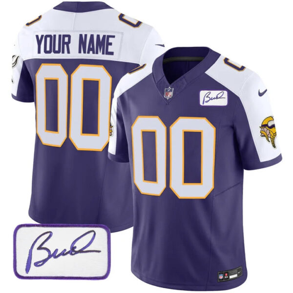 Vikings Vapor Limited 2024 Custom Jersey TLA – All Stitched – Men – Purple Alternate Jersey
